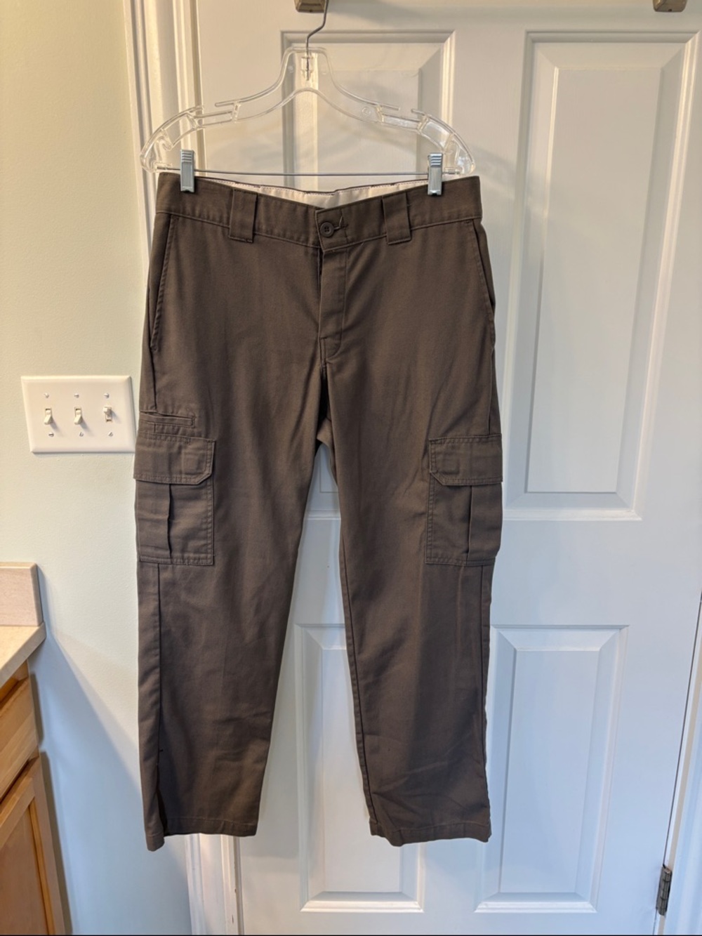 Dickies Men's Cargo Pants in Gray